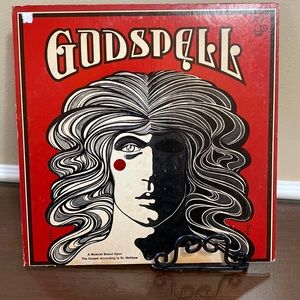 Godspell Original Cast 1970s Godspell vinyl record, album musical - vgc